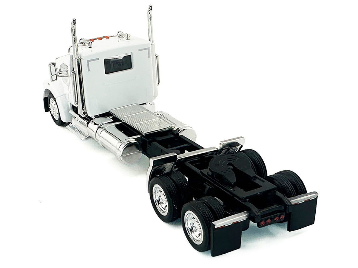 Kenworth W990 2-Axel Day Cab White 1/87 (HO) Plastic Model Car by HO Logistics by HO Logistics Replicas