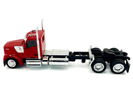 Kenworth W990 2-Axel Day Cab Red 1/87 (HO) Plastic Model Car by HO Logistics by HO Logistics Replicas