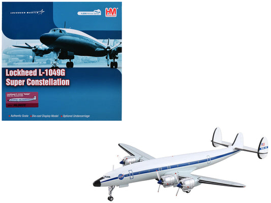 Lockheed C-121G Constellation Transport Aircraft "NASA 421 Maryland" (1969) National Aeronautics and Space Administration "Airliner Series" 1/200 Diecast Model by Hobby Master by Hobby Master