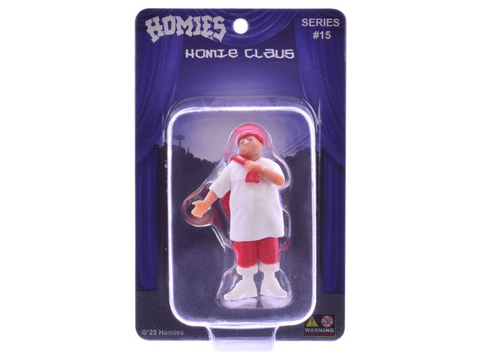 Homie Claus 1.75" Figure "Special Release" #10 Series 15 Model by Homies by Homies