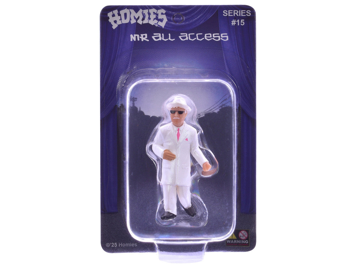Mr. All Access 1.75" Figure "Special Release" #3 Series 15 Model by Homies by Homies