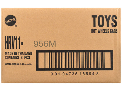 "Formula 1 Racing" 8 piece Set M "Premium Series" Diecast Model Car by Hot Wheels-0
