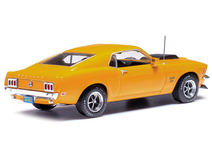 1970 Ford Mustang Boss 429 Bright Yellow with Black Hood Scoop 1/43 Diecast Model Car by IXO Models by IXO
