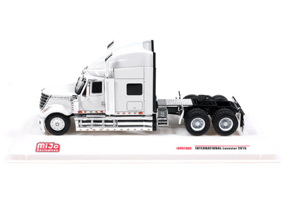 2010 International Lonestar Truck Tractor White 1/64 Diecast Model by IXO Models by IXO