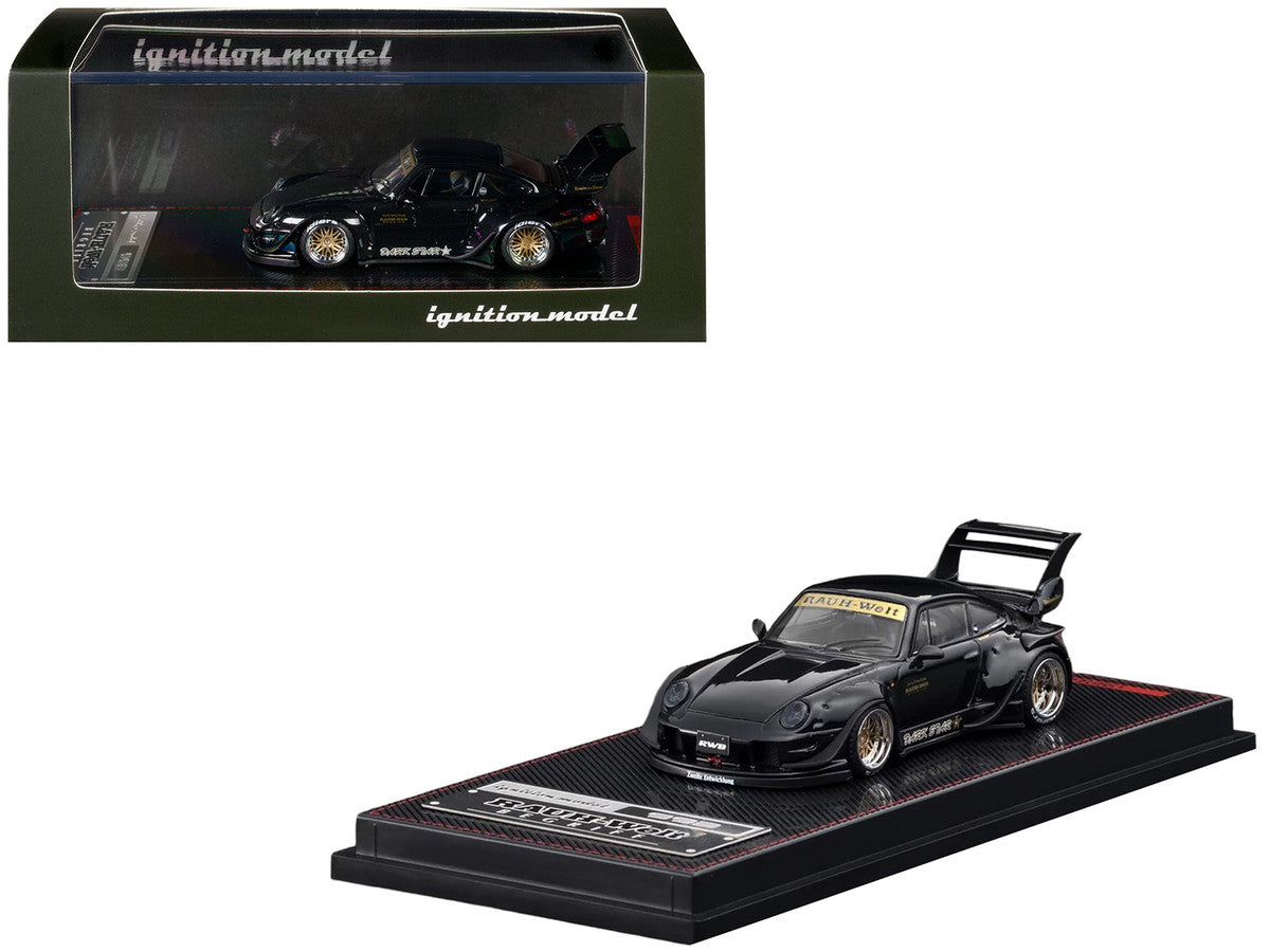 RWB 993 "Dark Star" Black 1/64 Diecast Model Car by Ignition Model by Ignition Model