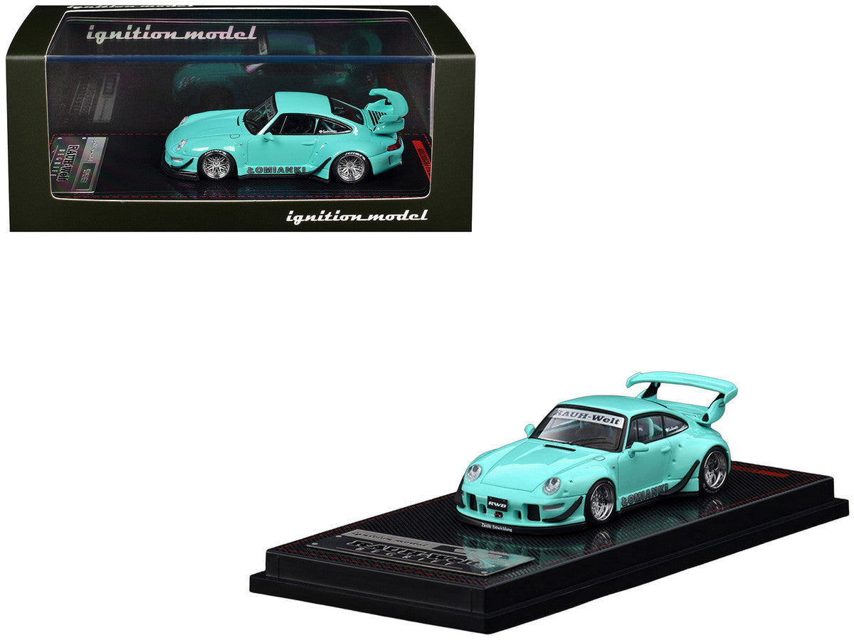 RWB 993 "Lomianki" Blue Green 1/64 Diecast Model Car by Ignition Model by Ignition Model
