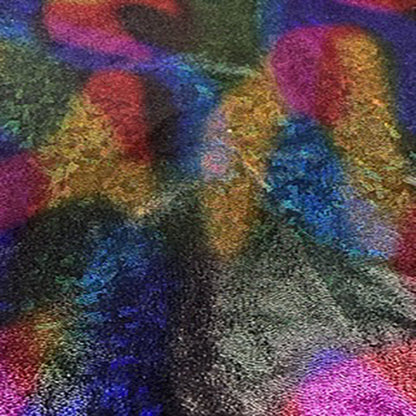 4-Way Laser Foggy Foil Nylon Spandex Stretch Fabric | Spandex Palace