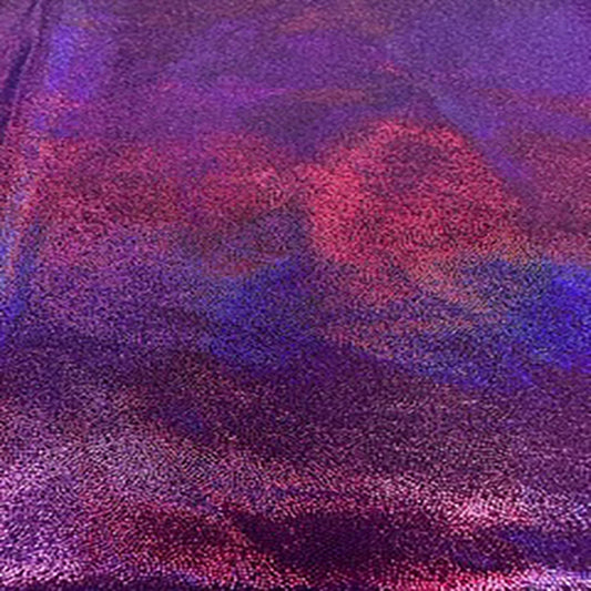 4-Way Laser Foggy Foil Nylon Spandex Stretch Fabric | Spandex Palace-0