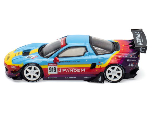 Honda NSX (NA1) #919 "Pandem Rocket Bunny" Light Blue with Graphics "APA XPO 2025 Event Edition" 1/64 Diecast Model Car by Inno Models by Inno Models