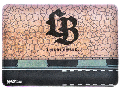 Desktop Display Mat "LB" Logo by Dream Customs by Dream Customs