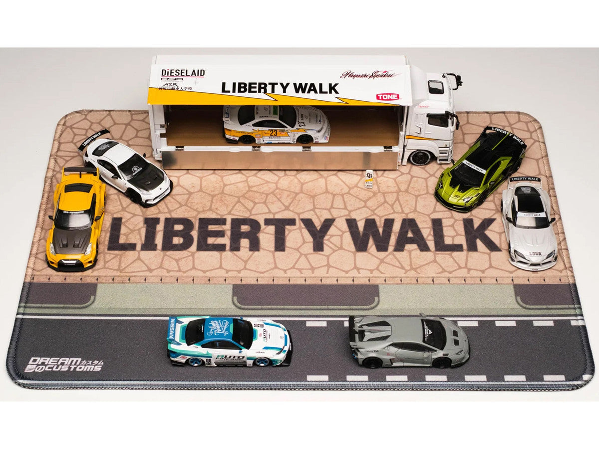 Desktop Display Mat "Liberty Walk" by Dream Customs by Dream Customs