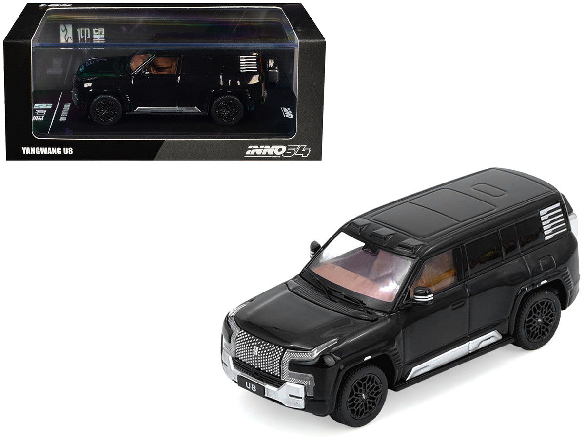 Yangwang U8 Black 1/64 Diecast Model Car by Inno Models by Inno Models