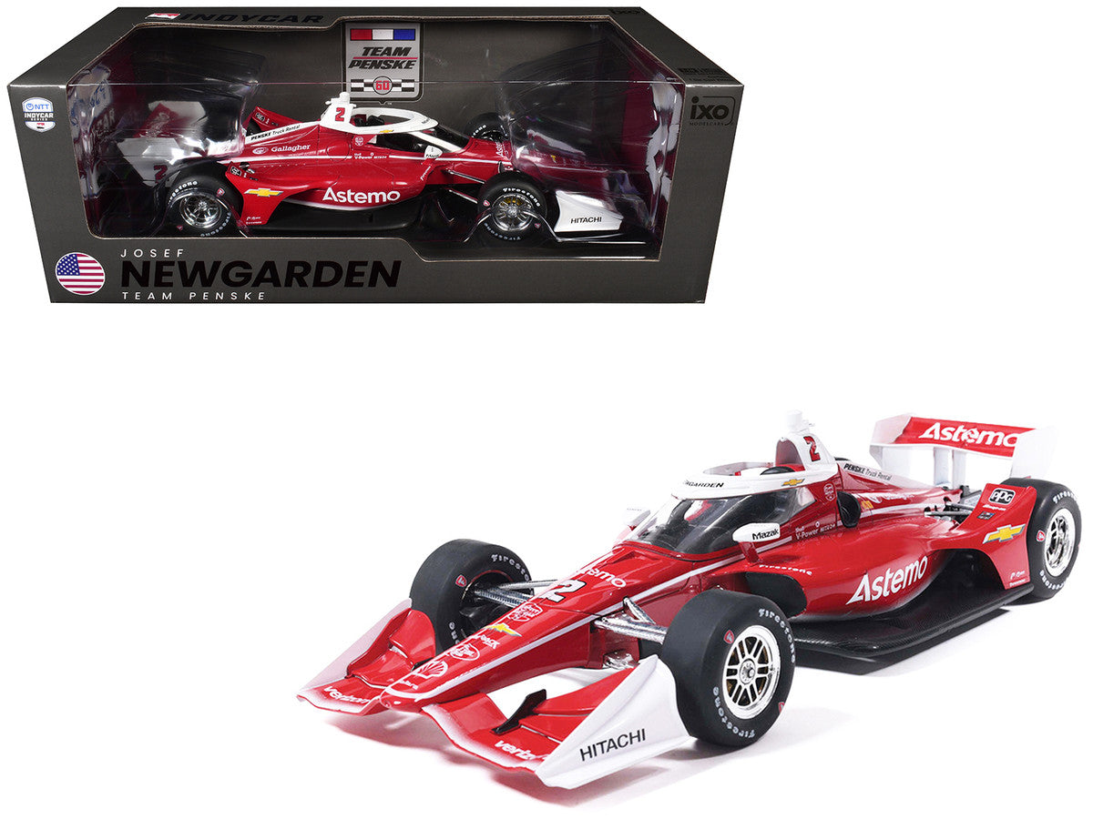 Dallara IndyCar #2 Josef Newgarden "Astemo" Team Penske (Road Course Configuration) "NTT IndyCar Series" (2026) 1/18 Diecast Model Car by IXO Models by IXO