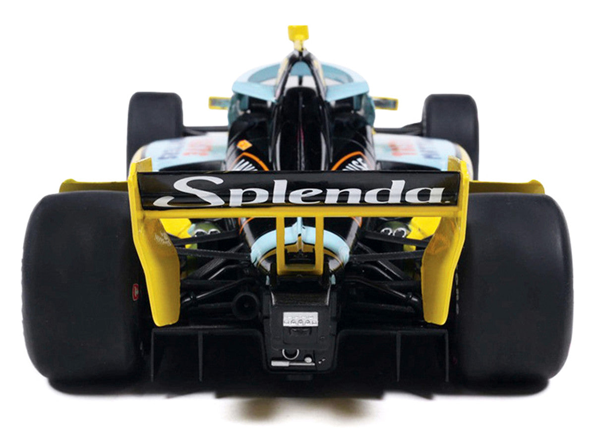 Dallara IndyCar #21 Christian Rasmussen "Splenda" Ed Carpenter Racing (Road Course Configuration) "NTT IndyCar Series" (2026) 1/18 Diecast Model Car by IXO Models by IXO