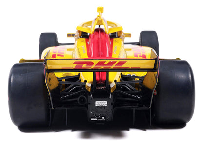 Dallara IndyCar #10 Alex Palou "DHL" Chip Ganassi Racing (Road Course Configuration) "NTT IndyCar Series" (2026) 1/18 Diecast Model Car by IXO Models by IXO