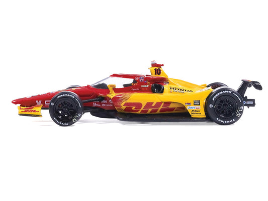 Dallara IndyCar #10 Alex Palou "DHL - Chip Ganassi Racing" Winner "Indianapolis 500" (2025) 1/64 Diecast Model by IXO Models by IXO