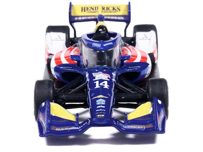 Dallara IndyCar #14 Santino Ferrucci "HFOT.Org" AJ Foyt Racing (Road Course Configuration) "NTT IndyCar Series" (2026) 1/64 Diecast Model Car by IXO Models by IXO
