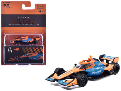 Dallara IndyCar #6 Nolan Siegel "NTT Data" Arrow McLaren IndyCar Team (Road Course Configuration) "NTT IndyCar Series" (2026) 1/64 Diecast Model by IXO Models by IXO