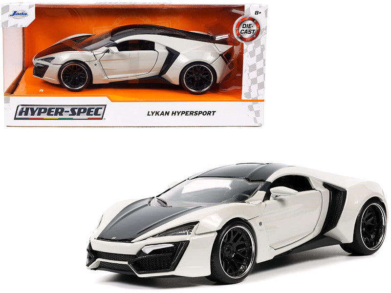 Lykan Hypersport Gray and Black "Hyper-Spec" Series 1/24 Diecast Model Car by Jada by Jada