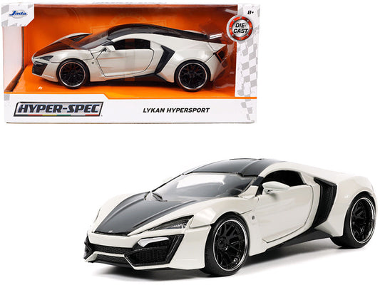 Lykan Hypersport Gray and Black "Hyper-Spec" Series 1/24 Diecast Model Car by Jada by Jada