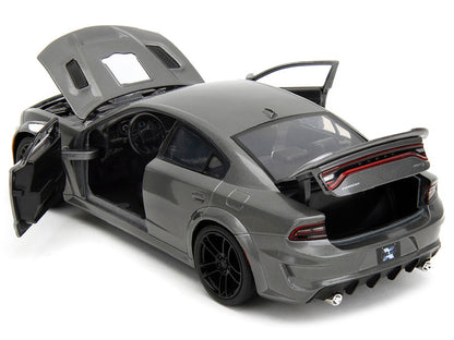 2021 Dodge Charger SRT Hellcat Gray Metallic "Fast X" (2023) Movie "Fast & Furious" Series 1/24 Diecast Model Car by Jada by Jada