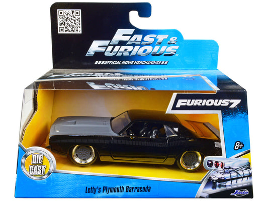 Letty's Plymouth Barracuda "Fast & Furious 7" Movie 1/32 Diecast Model Car by Jada by Jada