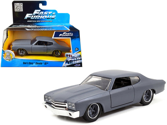 Dom's Chevrolet Chevelle SS Primer Grey "Fast & Furious" Movie 1/32 Diecast Model Car by Jada by Jada
