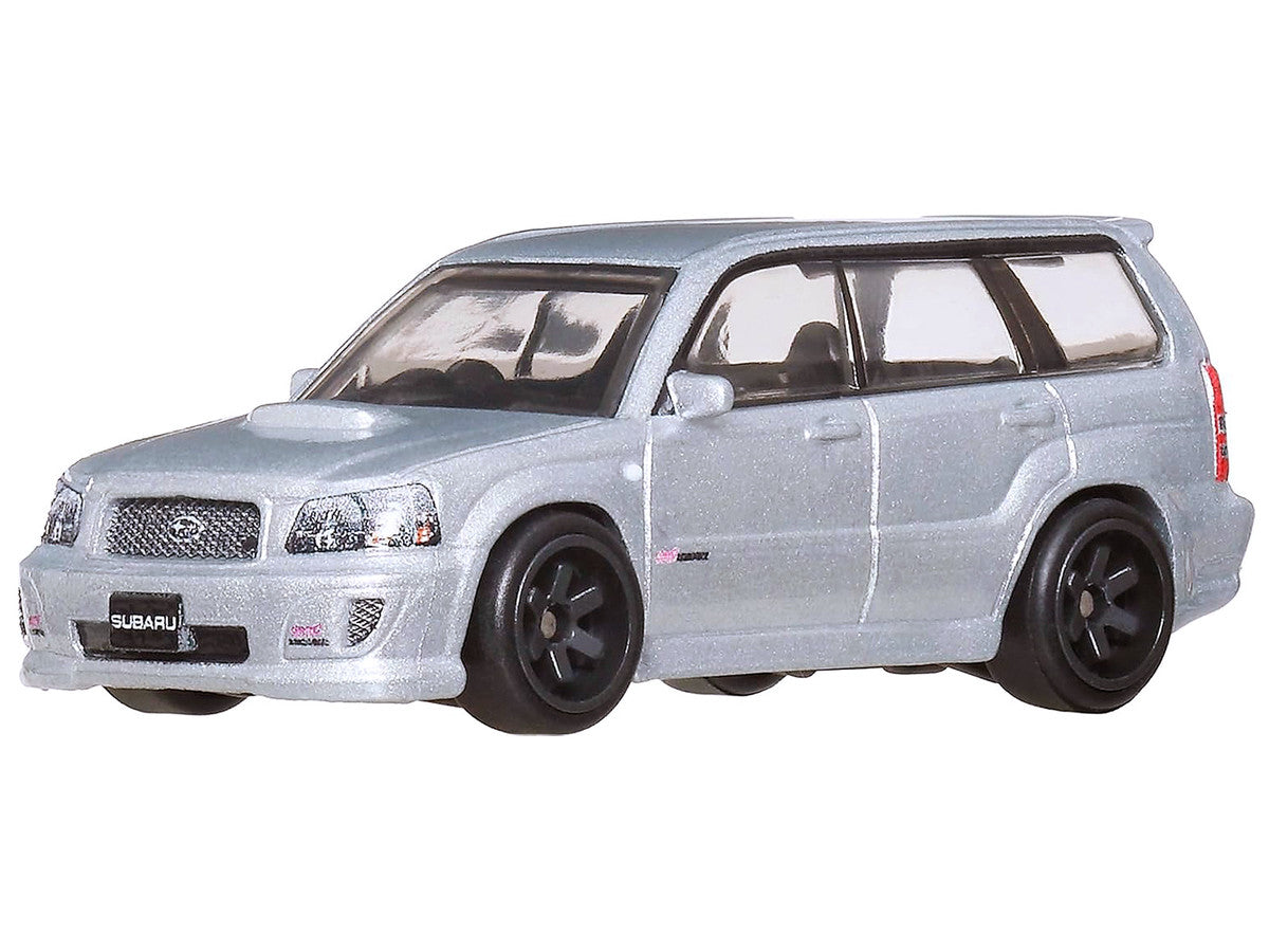 Subaru Forester STI Silver Metallic "Fast Wagons" Series Diecast Model Car by Hot Wheels by Hotwheels