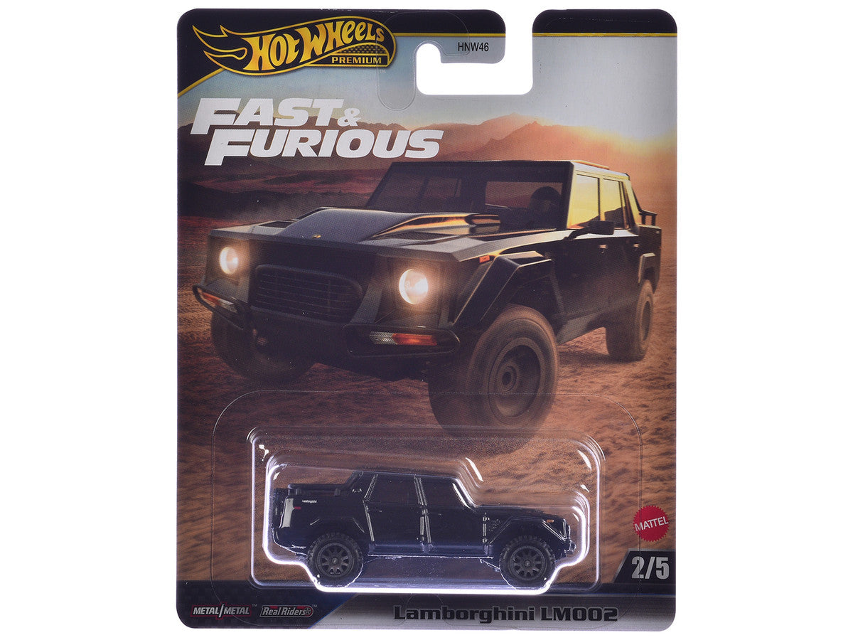 Lamborghini LM002 Black "Fast & Furious" (2009) Movie "Fast & Furious" Series Diecast Model Car by Hot Wheels by Hotwheels