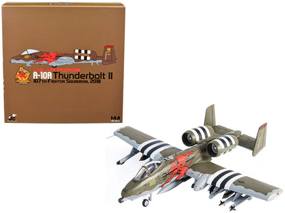 Fairchild Republic A-10A Thunderbolt II Aircraft "US Air Force 107th Fighter Squadron 100th Anniversary Edition" (2018) 1/144 Diecast Model by JC Wings by JC Wings