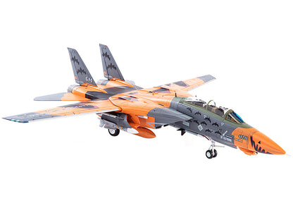 Grumman F-14D Tomcat Fighter Plane Ace Combat "Pumpkin Face" 1/144 Diecast Model by JC Wings by JC Wings