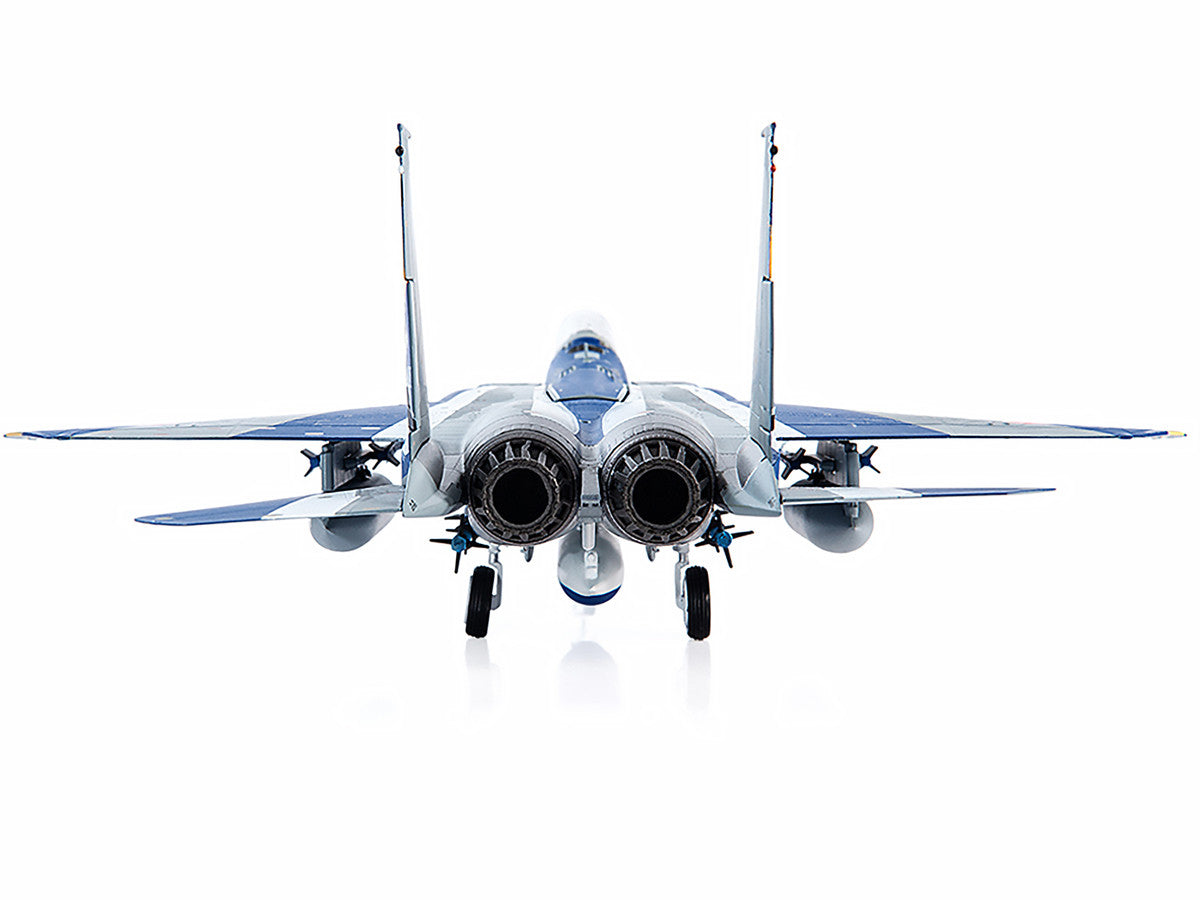 F-15DJ JASDF (Japan Air Self-Defense Force) Eagle Fighter Aircraft "23rd Fighter Training Group 20th Anniversary" with Display Stand Limited Edition to 600 pieces Worldwide 1/72 Diecast Model by JC Wings by JC Wings