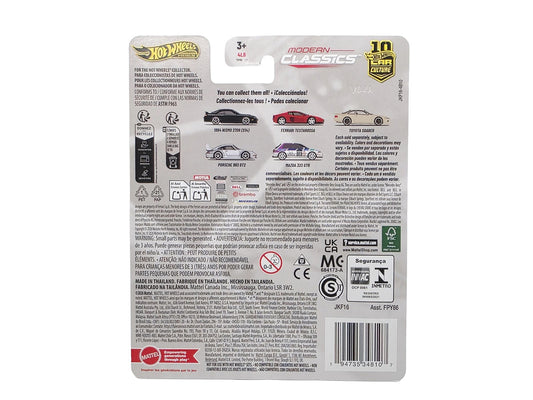 Porsche 993 GT2 Gray Metallic "Modern Classics" Series Diecast Model Car by Hot Wheels by Hotwheels