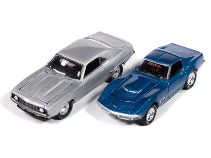 Johnny Lightning "2-Packs" 2024 Release 1 Set B of 6 pieces 1/64 Diecast Model Cars by Johnny Lightning by Johnny Lightning