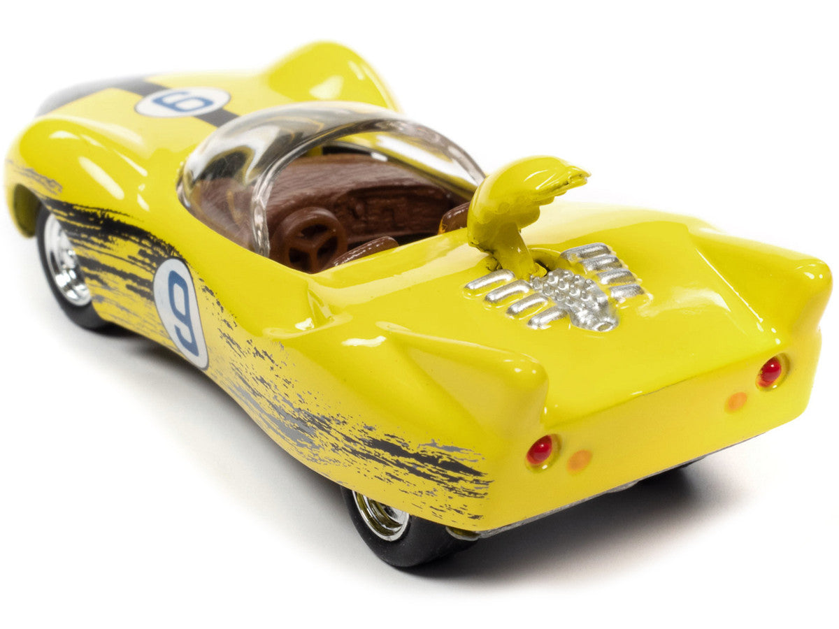 Racer X's Shooting Star (Raced Version) "Speed Racer" (1967) TV Series "Pop Culture" 2022 Release 2 1/64 Diecast Model Car by Johnny Lightning by Johnny Lightning