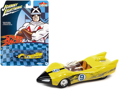 Racer X's Shooting Star (Raced Version) "Speed Racer" (1967) TV Series "Pop Culture" 2022 Release 2 1/64 Diecast Model Car by Johnny Lightning by Johnny Lightning