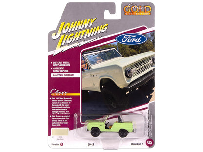 1967 Ford Bronco "Nick Cherrone" Glen Green "Classic Gold Collection" 1/64 Diecast Model Car by Johnny Lightning by Johnny Lightning