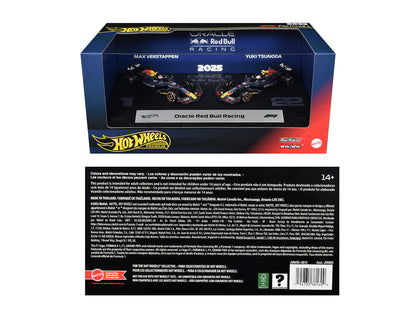 "Oracle Red Bull Racing" Formula One F1 World Championship (2025) 2 Piece Set Diecast Model Cars by Hot Wheels by Hotwheels