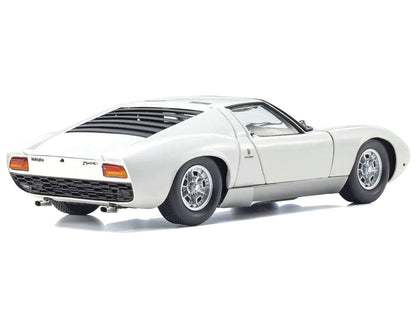 Lamborghini Miura P 400 White 1/18 Diecast Model Car by Kyosho by Kyosho