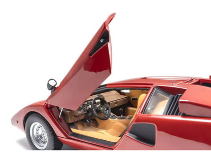 Lamborghini Countach LP 400 Red 1/18 Diecast Model Car by Kyosho by Kyosho