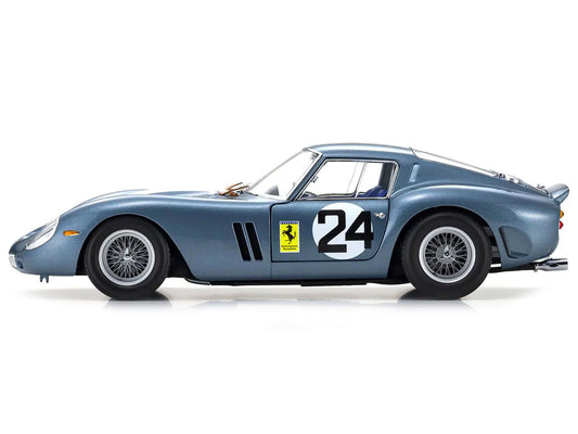 Ferrari 250 GTO #24 Phil Hill - Olivier Gendebien 2nd Place "Sebring 12 Hours" (1962) 1/18 Diecast Model Car by Kyosho by Kyosho
