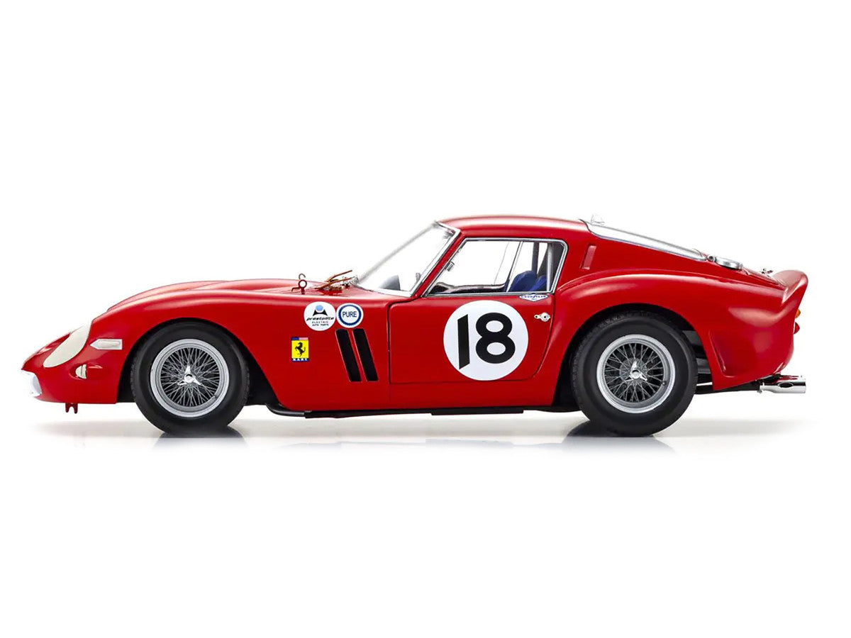 Ferrari 250 GTO #18 Pedro Rodriguez Winner "Daytona 3 Hours" (1963) 1/18 Diecast Model Car by Kyosho by Kyosho