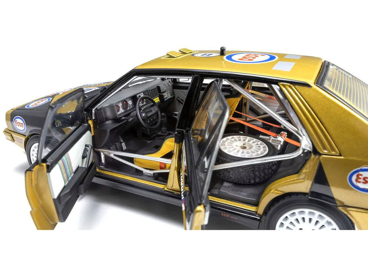 Lancia Delta HF 4WD #1 Fabrizio Tabaton - Luciano Tedeschini Winner "Rally Piancavallo" (1987) 1/18 Diecast Model Car by Kyosho by Kyosho