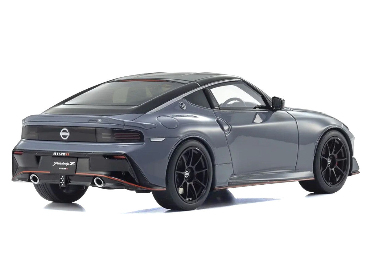 Nissan Fairlady Z NISMO RHD (Right Hand Drive) Gray with Black Top 1/18 Model Car by Kyosho by Kyosho