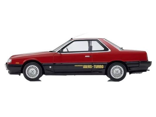 Nissan Skyline 2000 Turbo Intercooler RS-X RHD (Right Hand Drive) Red and Black 1/18 Model Car by Kyosho by Kyosho