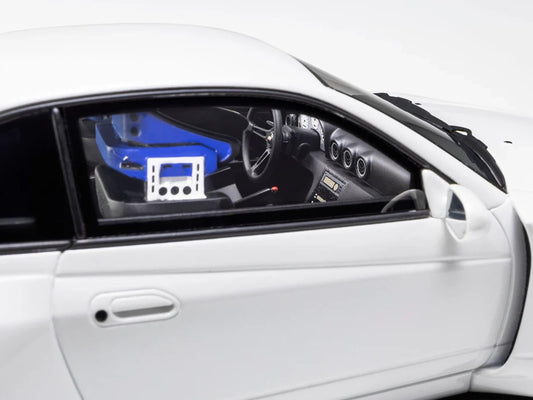 Nissan Silvia (S15) "Khyzyl Saleem" White 1/18 Model Car by Kyosho by Kyosho