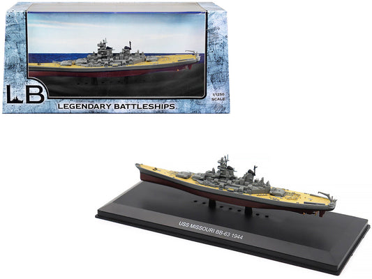 USS Missouri BB-63 Battleship (1944) 1/1250 Diecast Model by Legendary Battleships by Legendary Battleships