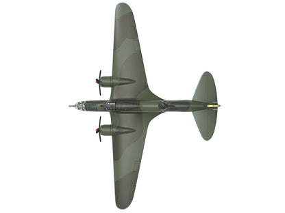 Ilyushin IL-4 Bomber Aircraft "Soviet Baltic Fleet Guards Regiment" (1942) "Planes of World War II" Series 1/144 Diecast Model Airplane by Luppa by Luppa