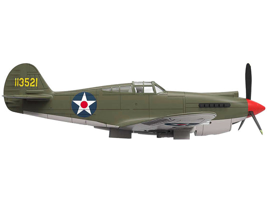 Curtiss P-40B Warhawk Aircraft "Hawaii" (1945) United States Army Air Forces "Planes of World War II" Series 1/72 Diecast Model Airplane by Luppa by Luppa
