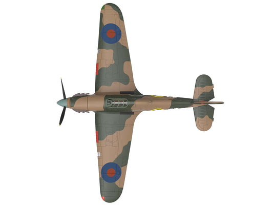 Hawker Hurricane Mk.IIB Aircraft "No. 134 Squadron 151 Wing Vaenga USSR" (1941) British Royal Air Force "Planes of World War II" Series 1/72 Diecast Model Airplane by Luppa by Luppa